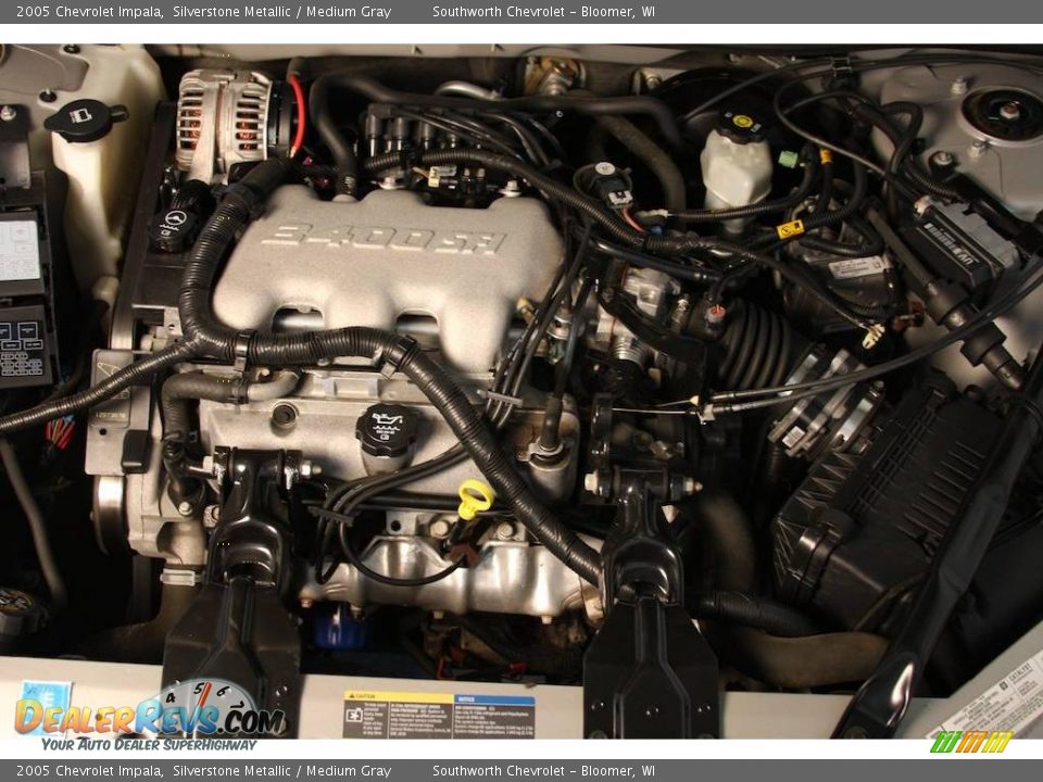 2005 Chevrolet Impala Silverstone Metallic / Medium Gray Photo #10