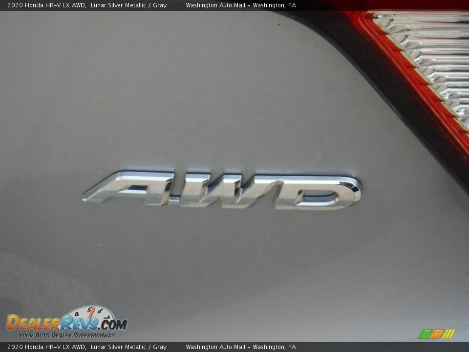 2020 Honda HR-V LX AWD Lunar Silver Metallic / Gray Photo #9