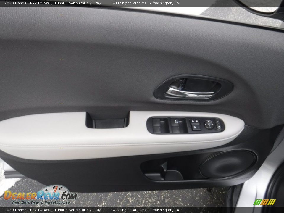 2020 Honda HR-V LX AWD Lunar Silver Metallic / Gray Photo #10