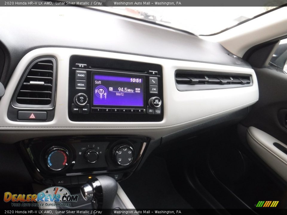 2020 Honda HR-V LX AWD Lunar Silver Metallic / Gray Photo #15