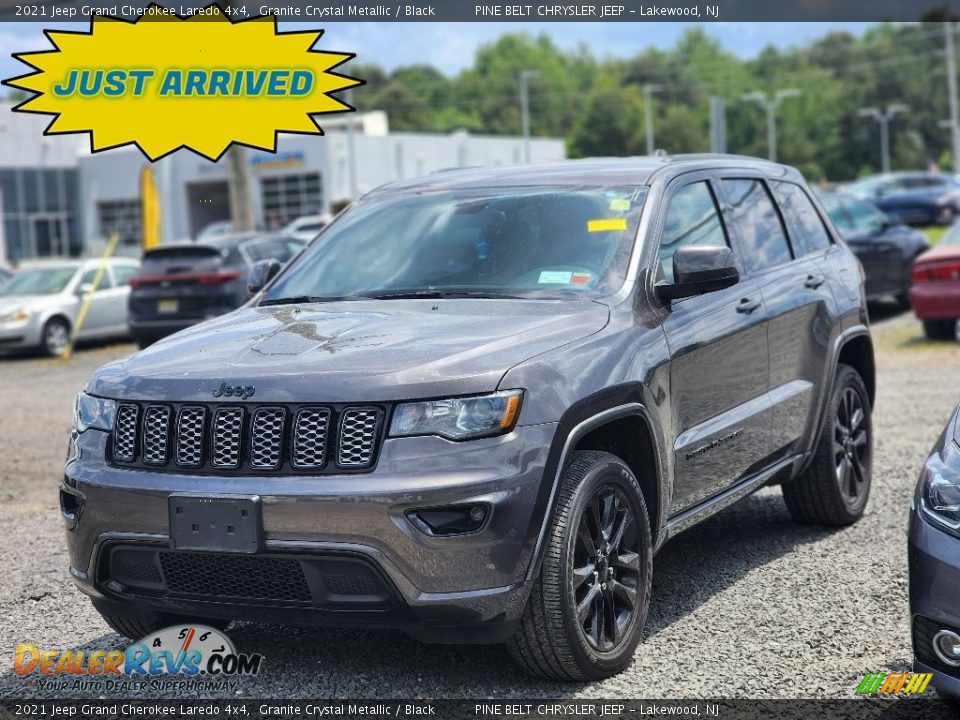 2021 Jeep Grand Cherokee Laredo 4x4 Granite Crystal Metallic / Black Photo #1