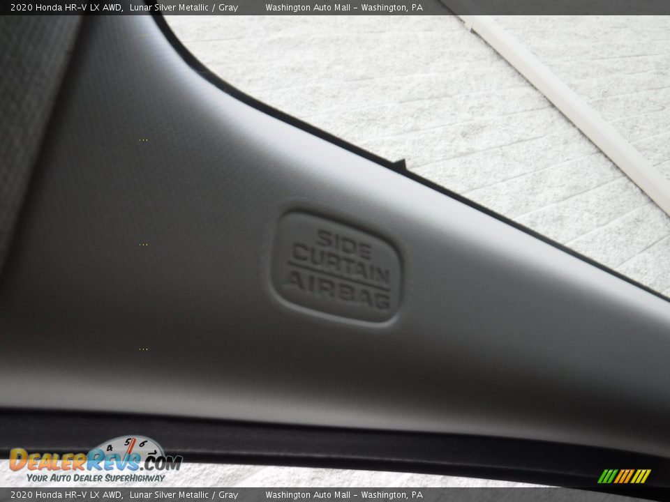 2020 Honda HR-V LX AWD Lunar Silver Metallic / Gray Photo #18