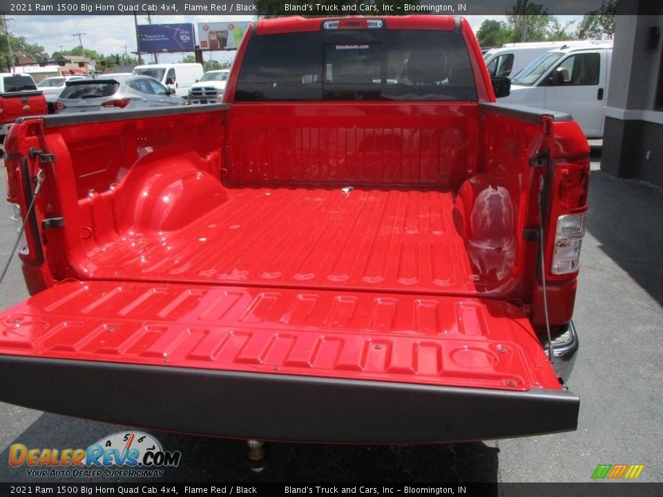 2021 Ram 1500 Big Horn Quad Cab 4x4 Flame Red / Black Photo #32