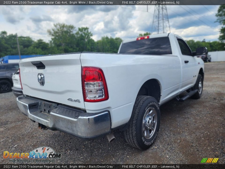 2022 Ram 2500 Tradesman Regular Cab 4x4 Bright White / Black/Diesel Gray Photo #3