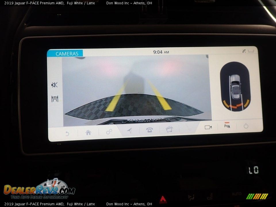 2019 Jaguar F-PACE Premium AWD Fuji White / Latte Photo #4
