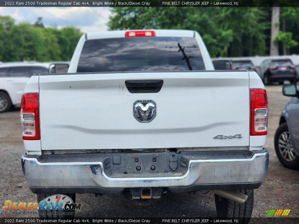 2022 Ram 2500 Tradesman Regular Cab 4x4 Bright White / Black/Diesel Gray Photo #4