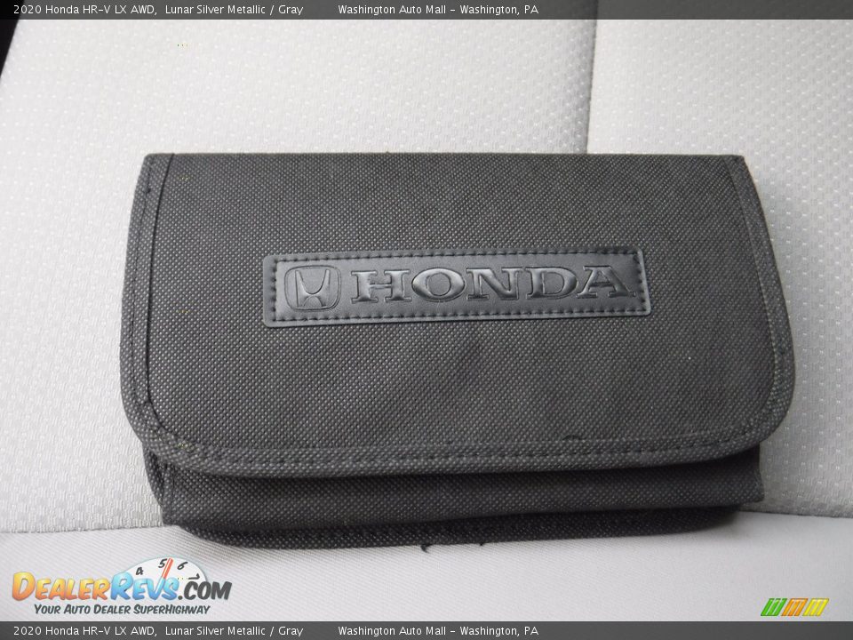 2020 Honda HR-V LX AWD Lunar Silver Metallic / Gray Photo #26