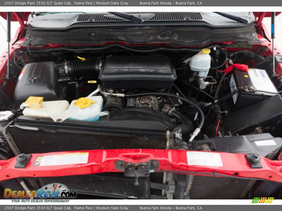 2007 Dodge Ram 1500 SLT Quad Cab 4.7 Liter SOHC 16-Valve V8 Engine Photo #31