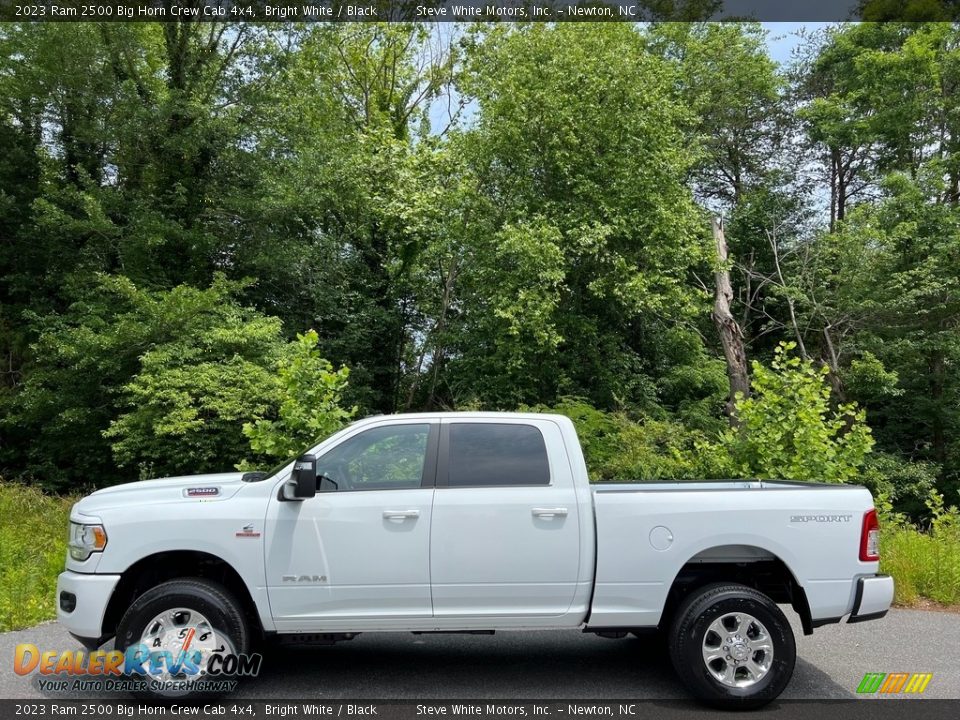 Bright White 2023 Ram 2500 Big Horn Crew Cab 4x4 Photo #1