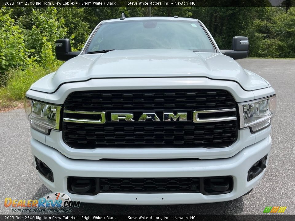 2023 Ram 2500 Big Horn Crew Cab 4x4 Bright White / Black Photo #3