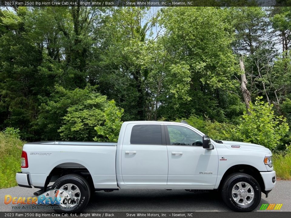 Bright White 2023 Ram 2500 Big Horn Crew Cab 4x4 Photo #5