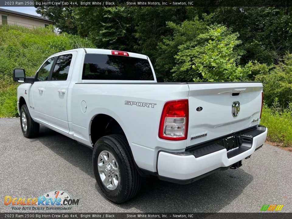 2023 Ram 2500 Big Horn Crew Cab 4x4 Bright White / Black Photo #9