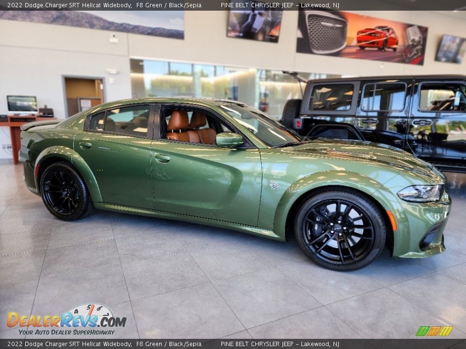 F8 Green 2022 Dodge Charger SRT Hellcat Widebody Photo #20
