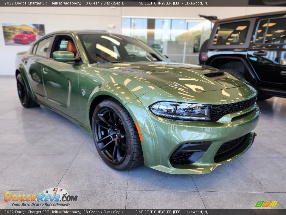 Front 3/4 View of 2022 Dodge Charger SRT Hellcat Widebody Photo #21