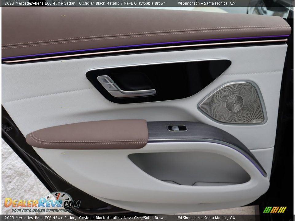 Door Panel of 2023 Mercedes-Benz EQS 450+ Sedan Photo #25