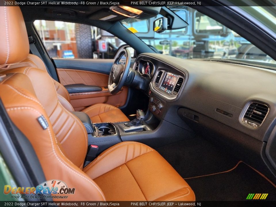 Front Seat of 2022 Dodge Charger SRT Hellcat Widebody Photo #25