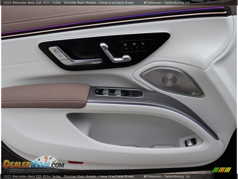 Door Panel of 2023 Mercedes-Benz EQS 450+ Sedan Photo #27