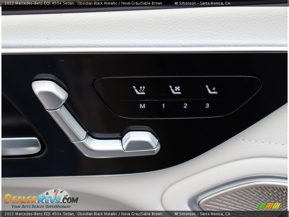 Door Panel of 2023 Mercedes-Benz EQS 450+ Sedan Photo #28