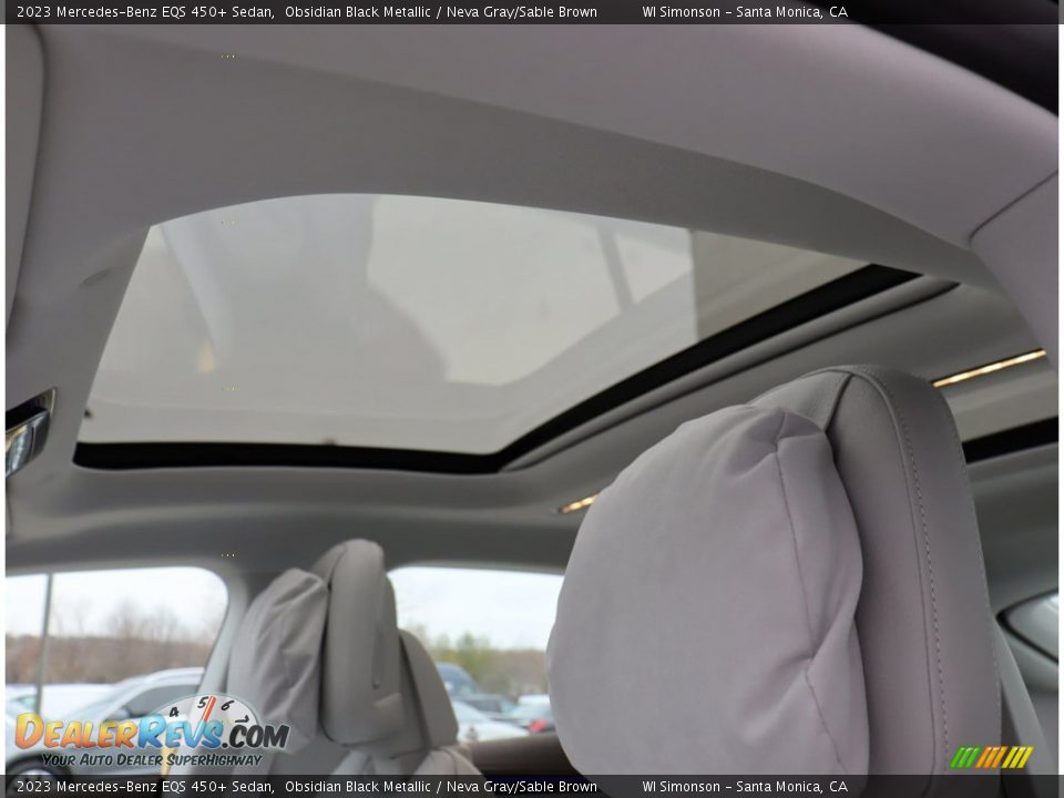 Sunroof of 2023 Mercedes-Benz EQS 450+ Sedan Photo #31