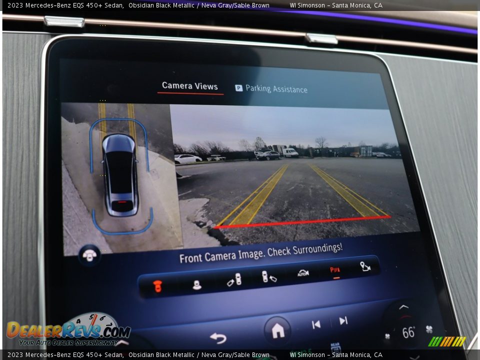 Controls of 2023 Mercedes-Benz EQS 450+ Sedan Photo #35