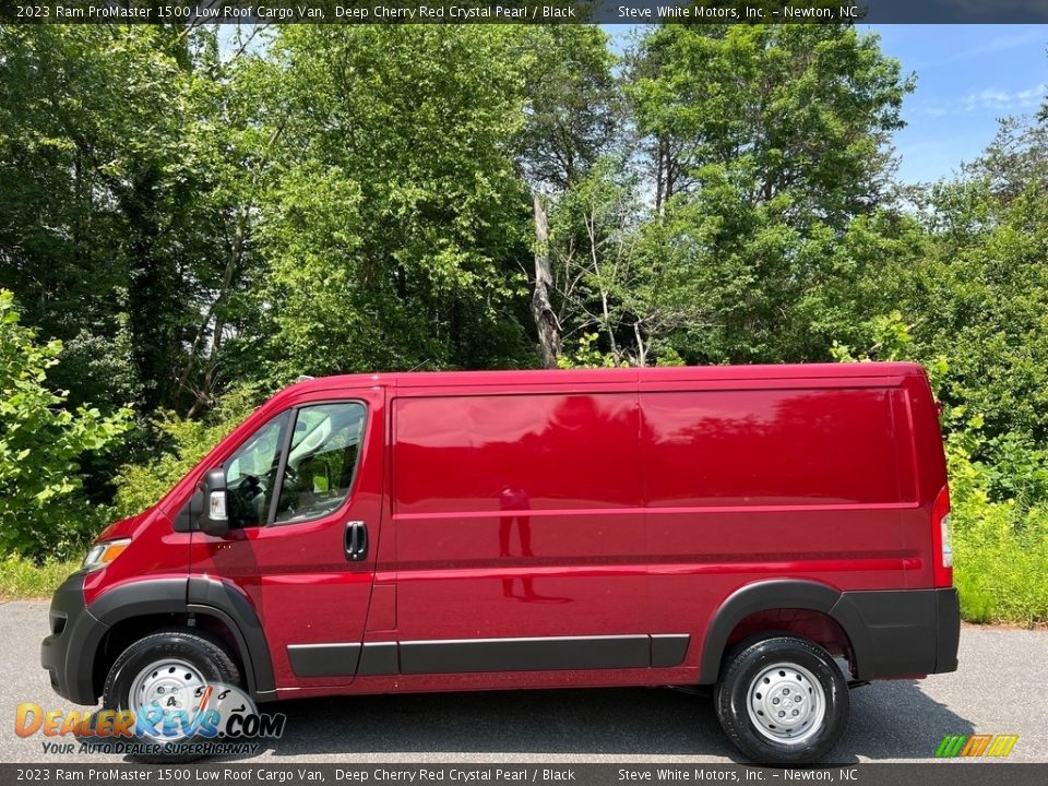 Deep Cherry Red Crystal Pearl 2023 Ram ProMaster 1500 Low Roof Cargo Van Photo #1