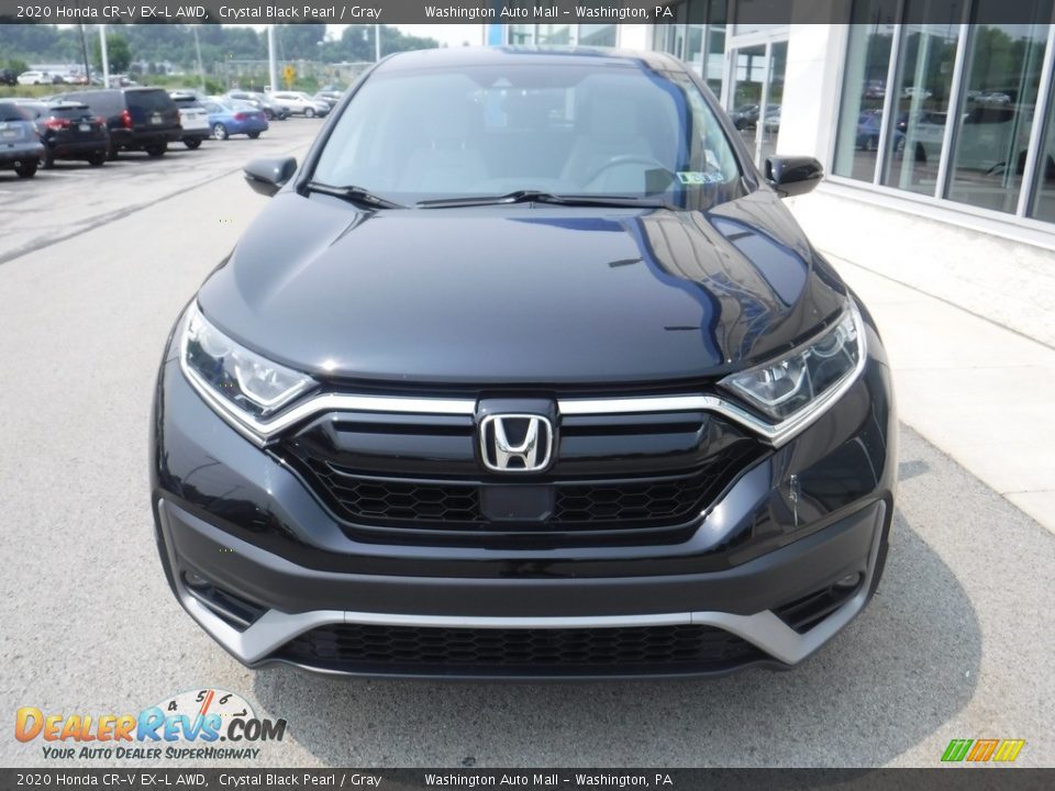 2020 Honda CR-V EX-L AWD Crystal Black Pearl / Gray Photo #3