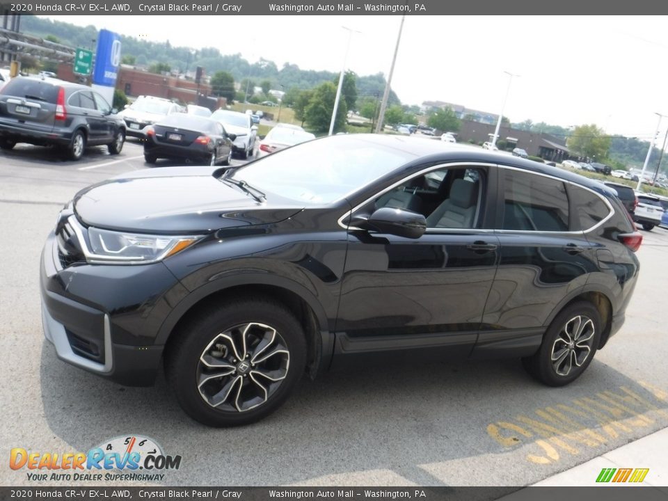 2020 Honda CR-V EX-L AWD Crystal Black Pearl / Gray Photo #5