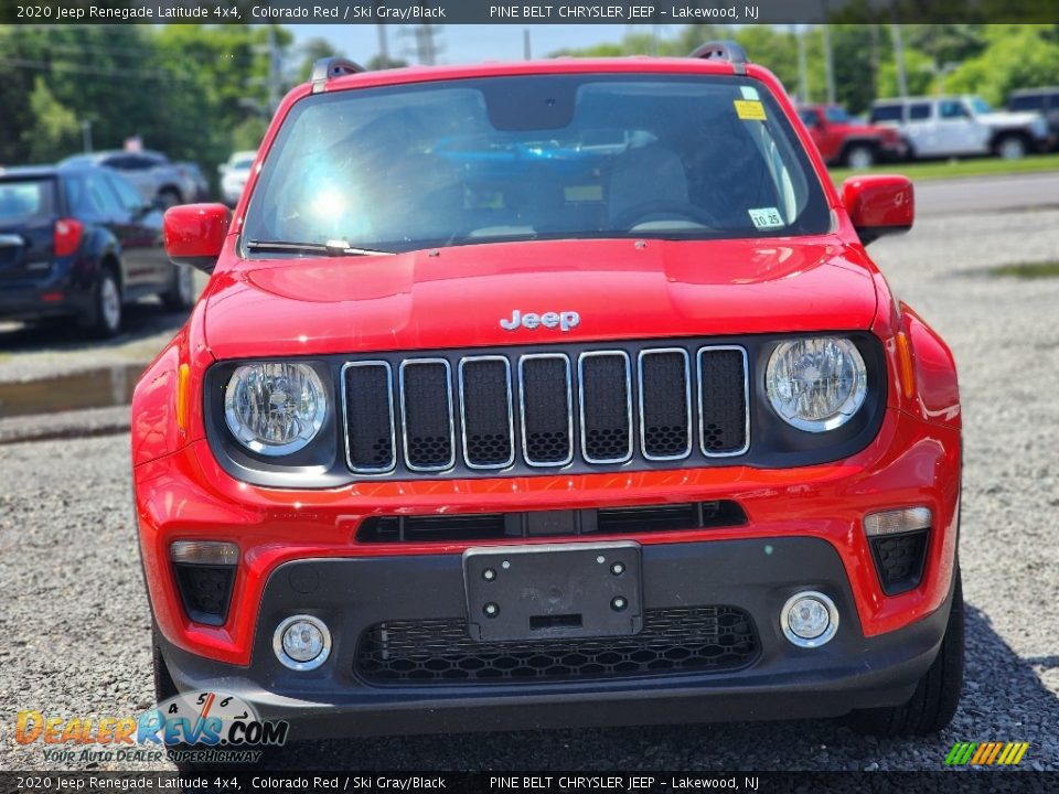 2020 Jeep Renegade Latitude 4x4 Colorado Red / Ski Gray/Black Photo #2