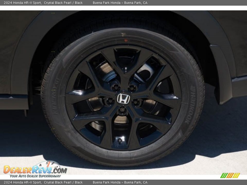 2024 Honda HR-V Sport Crystal Black Pearl / Black Photo #14
