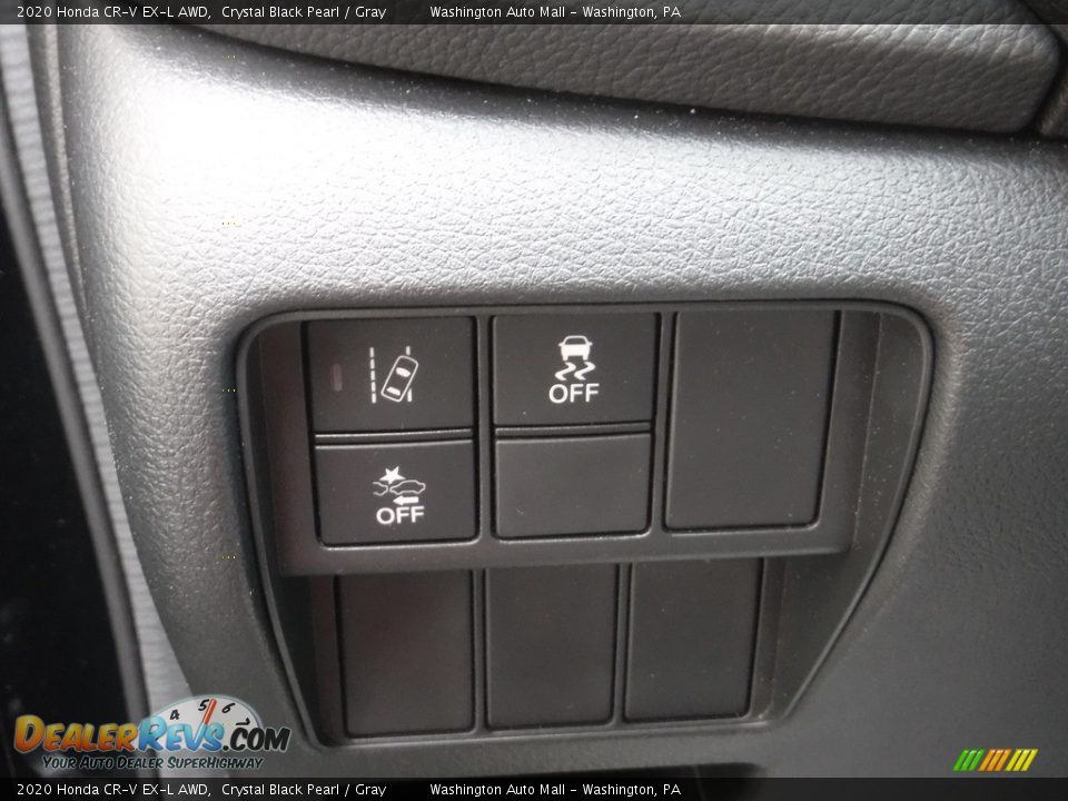2020 Honda CR-V EX-L AWD Crystal Black Pearl / Gray Photo #12