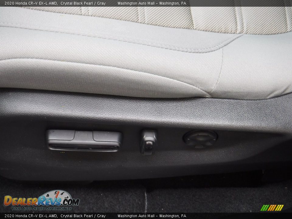 2020 Honda CR-V EX-L AWD Crystal Black Pearl / Gray Photo #13