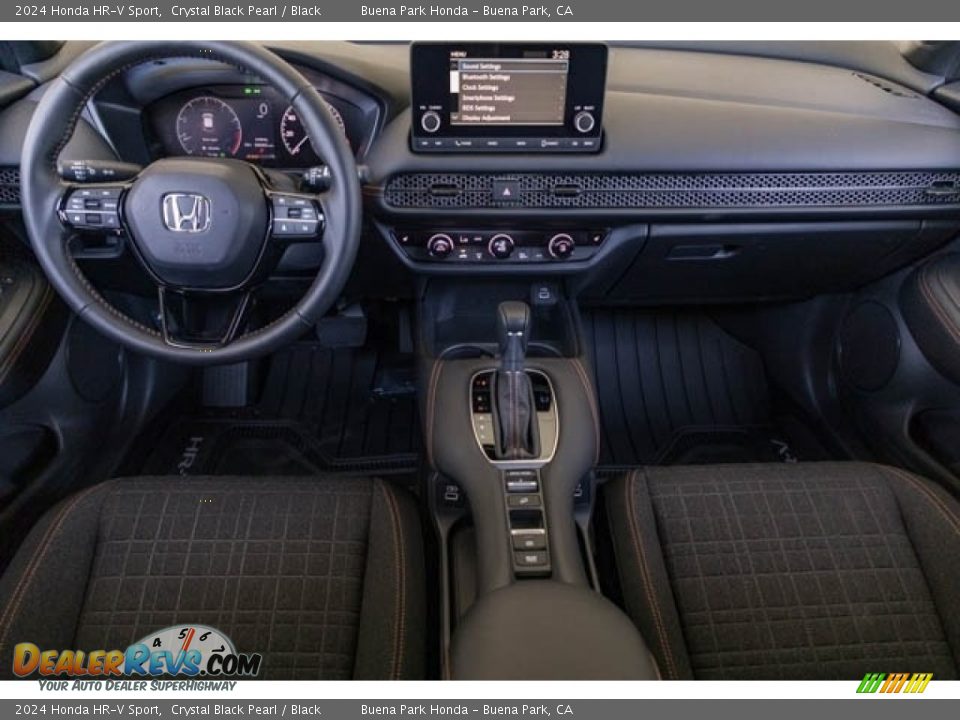 Black Interior - 2024 Honda HR-V Sport Photo #19
