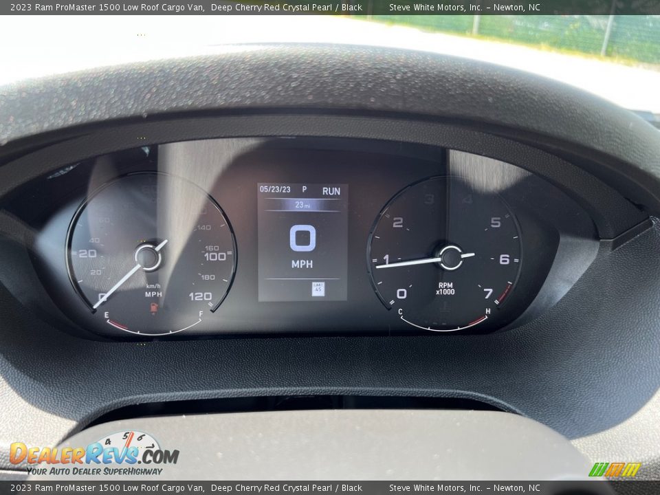 2023 Ram ProMaster 1500 Low Roof Cargo Van Gauges Photo #17