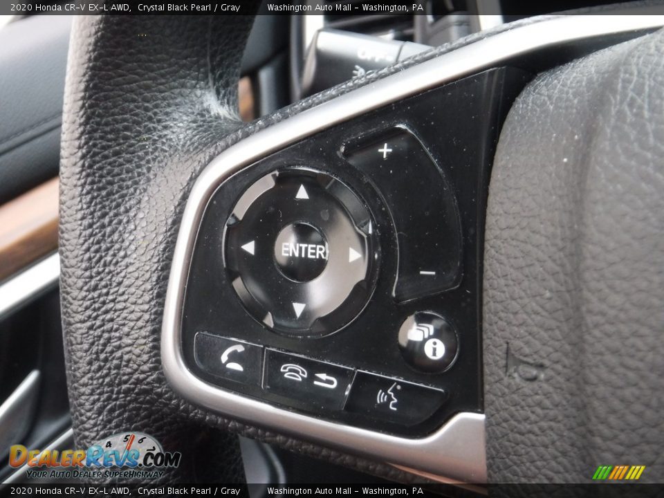 2020 Honda CR-V EX-L AWD Steering Wheel Photo #22
