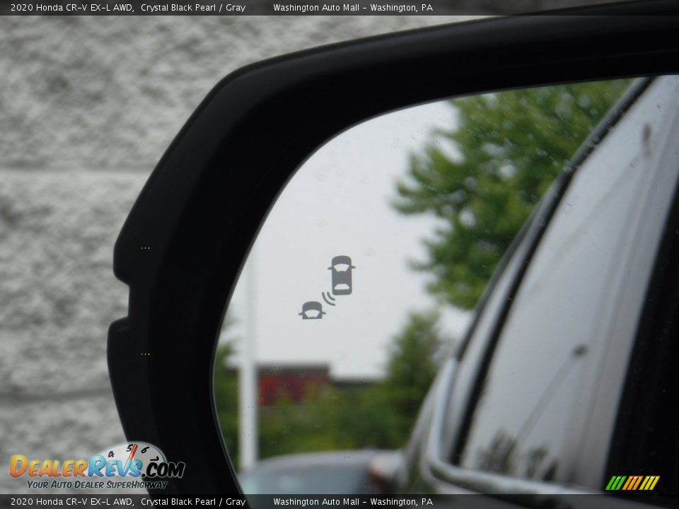 2020 Honda CR-V EX-L AWD Crystal Black Pearl / Gray Photo #24