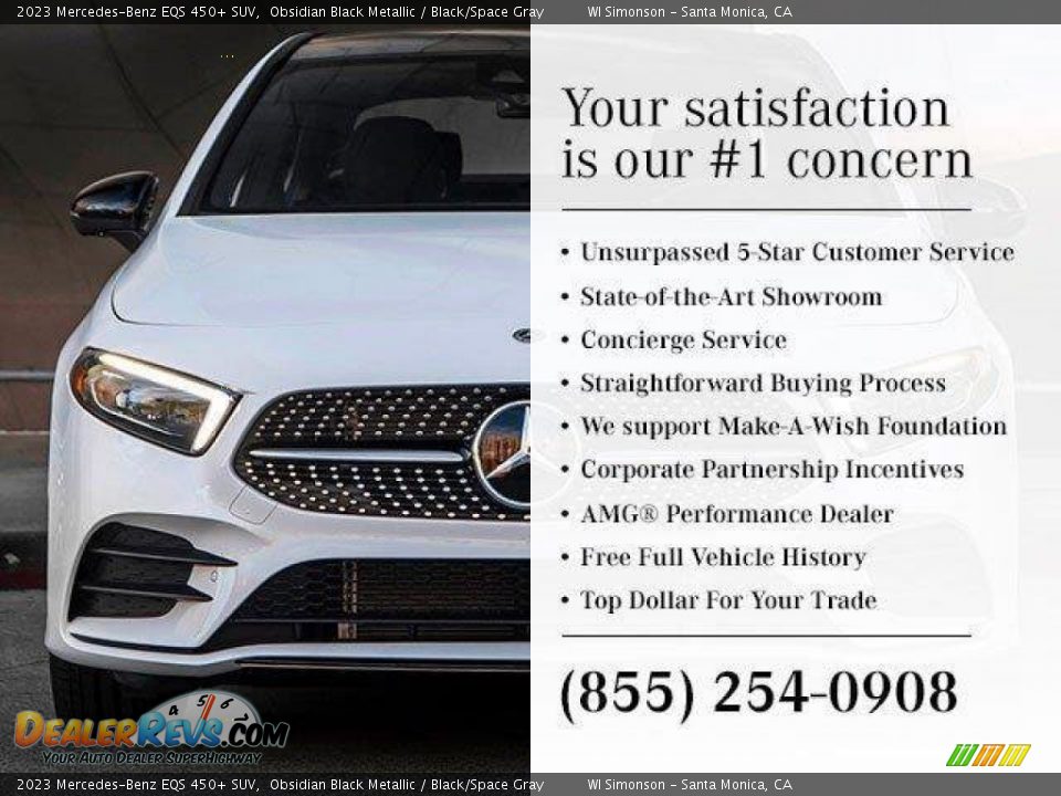 Dealer Info of 2023 Mercedes-Benz EQS 450+ SUV Photo #12