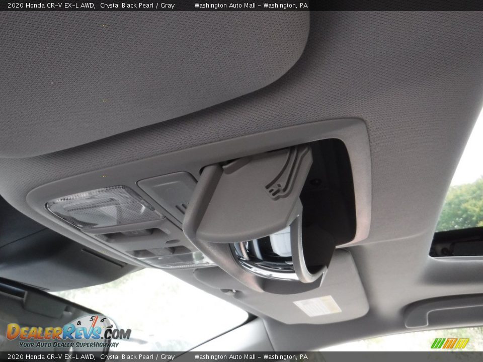 2020 Honda CR-V EX-L AWD Crystal Black Pearl / Gray Photo #26