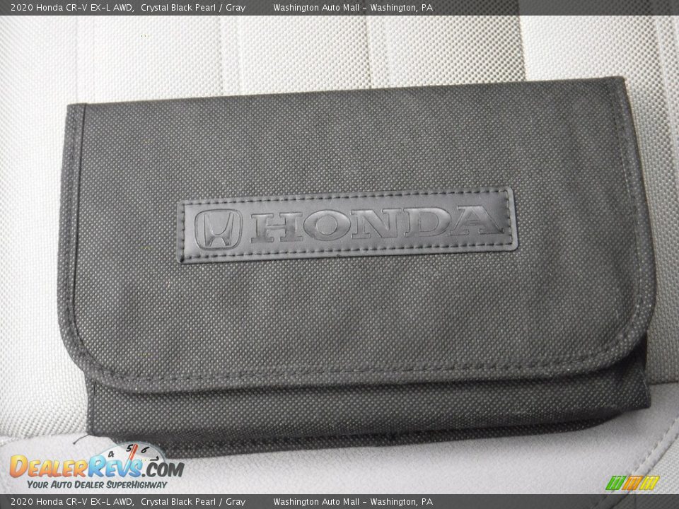 2020 Honda CR-V EX-L AWD Crystal Black Pearl / Gray Photo #30