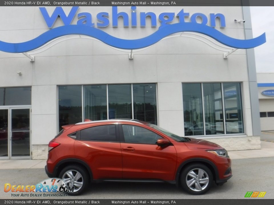 2020 Honda HR-V EX AWD Orangeburst Metallic / Black Photo #1