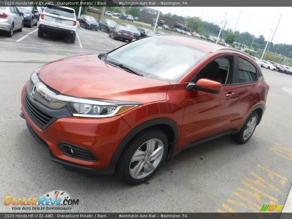 Orangeburst Metallic 2020 Honda HR-V EX AWD Photo #4