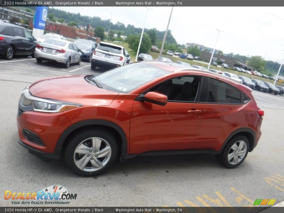 Orangeburst Metallic 2020 Honda HR-V EX AWD Photo #5