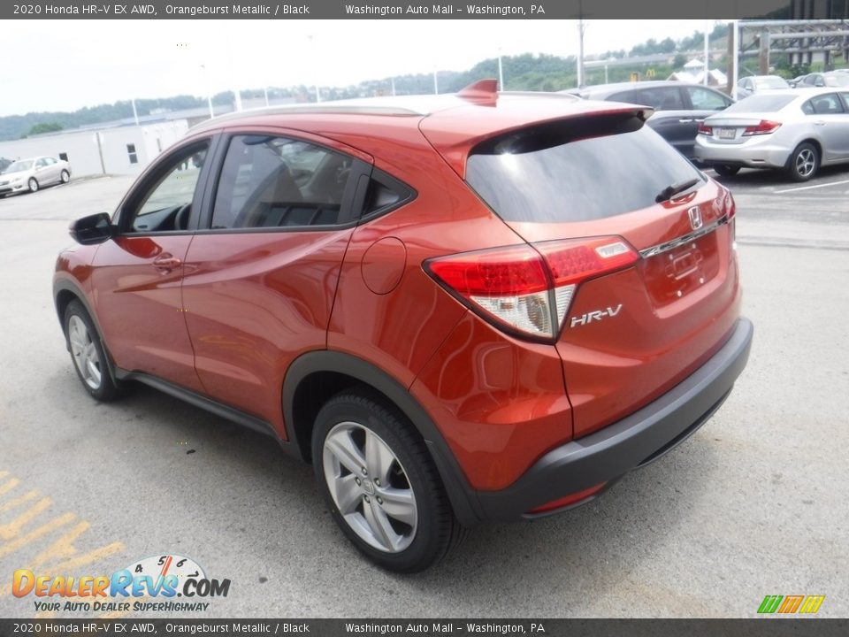 2020 Honda HR-V EX AWD Orangeburst Metallic / Black Photo #6