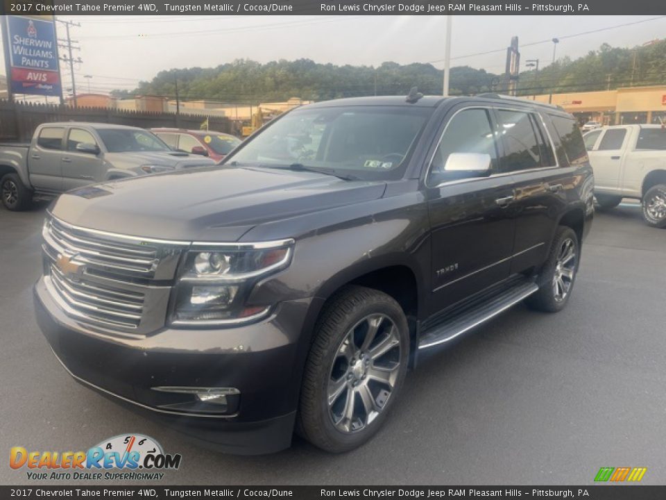 2017 Chevrolet Tahoe Premier 4WD Tungsten Metallic / Cocoa/Dune Photo #1