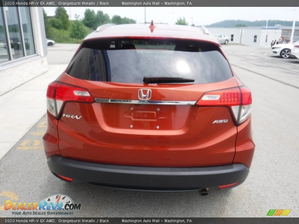 2020 Honda HR-V EX AWD Orangeburst Metallic / Black Photo #7