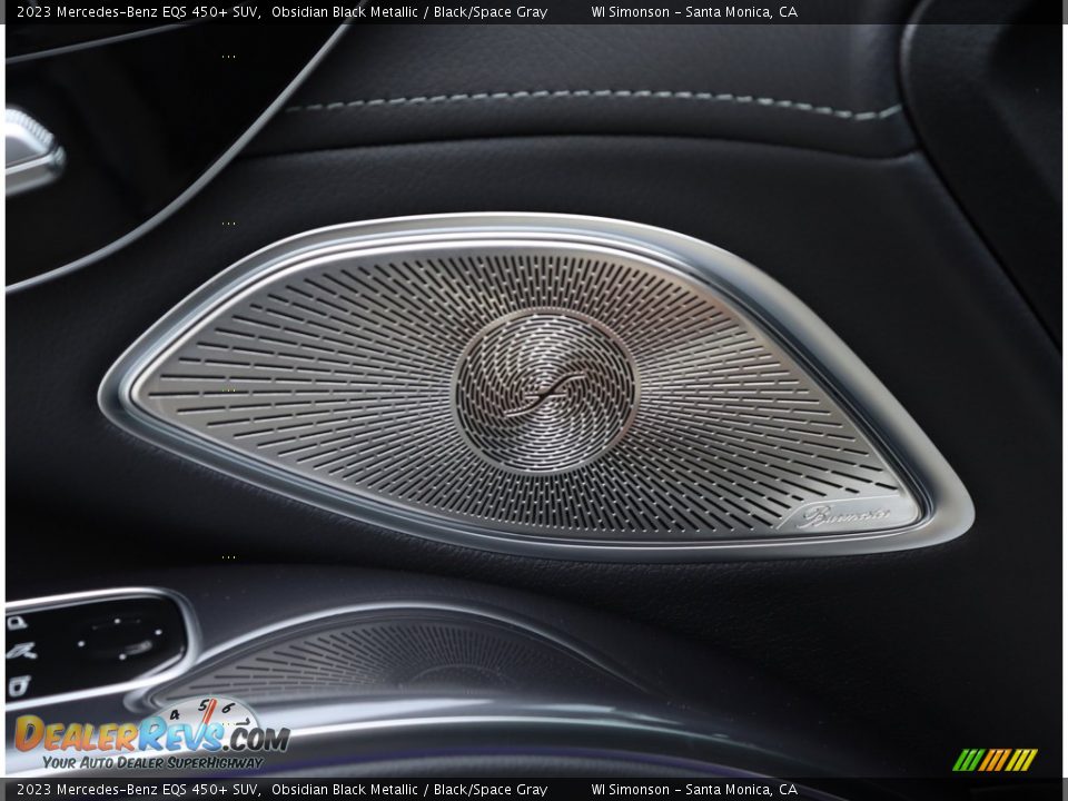 2023 Mercedes-Benz EQS 450+ SUV Obsidian Black Metallic / Black/Space Gray Photo #28