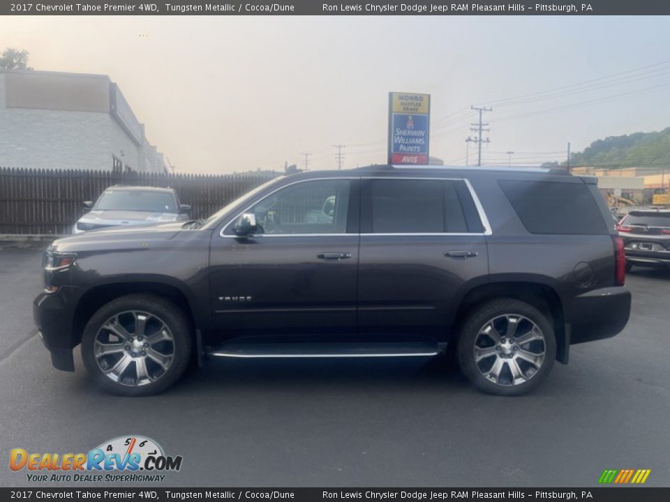 2017 Chevrolet Tahoe Premier 4WD Tungsten Metallic / Cocoa/Dune Photo #2