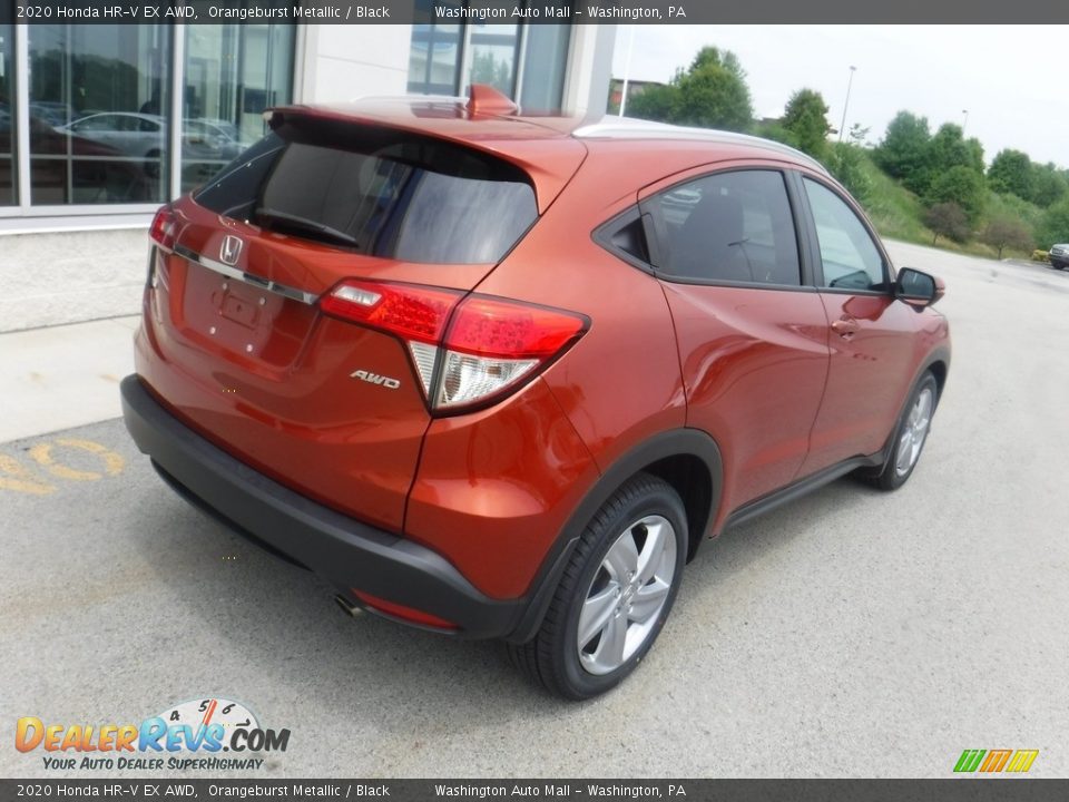 2020 Honda HR-V EX AWD Orangeburst Metallic / Black Photo #8