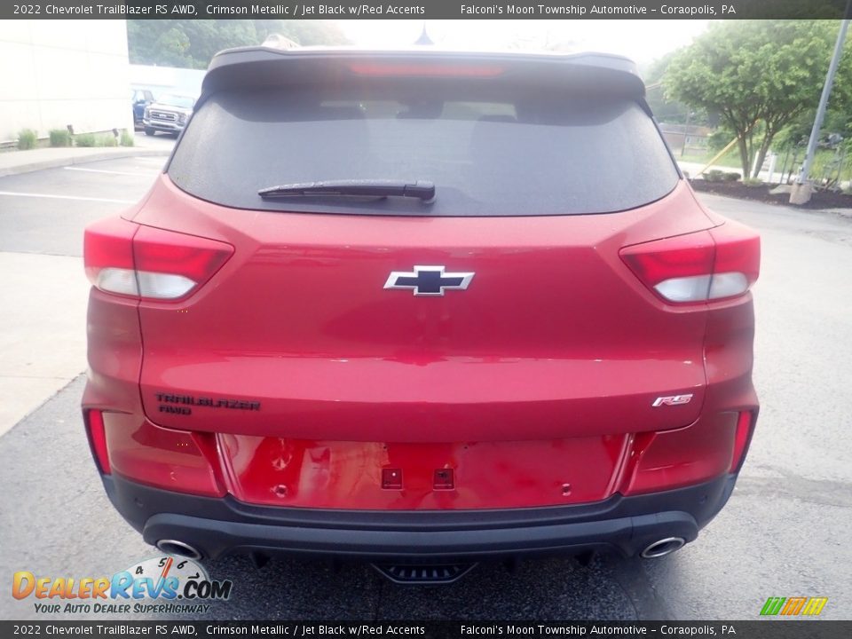2022 Chevrolet TrailBlazer RS AWD Crimson Metallic / Jet Black w/Red Accents Photo #3