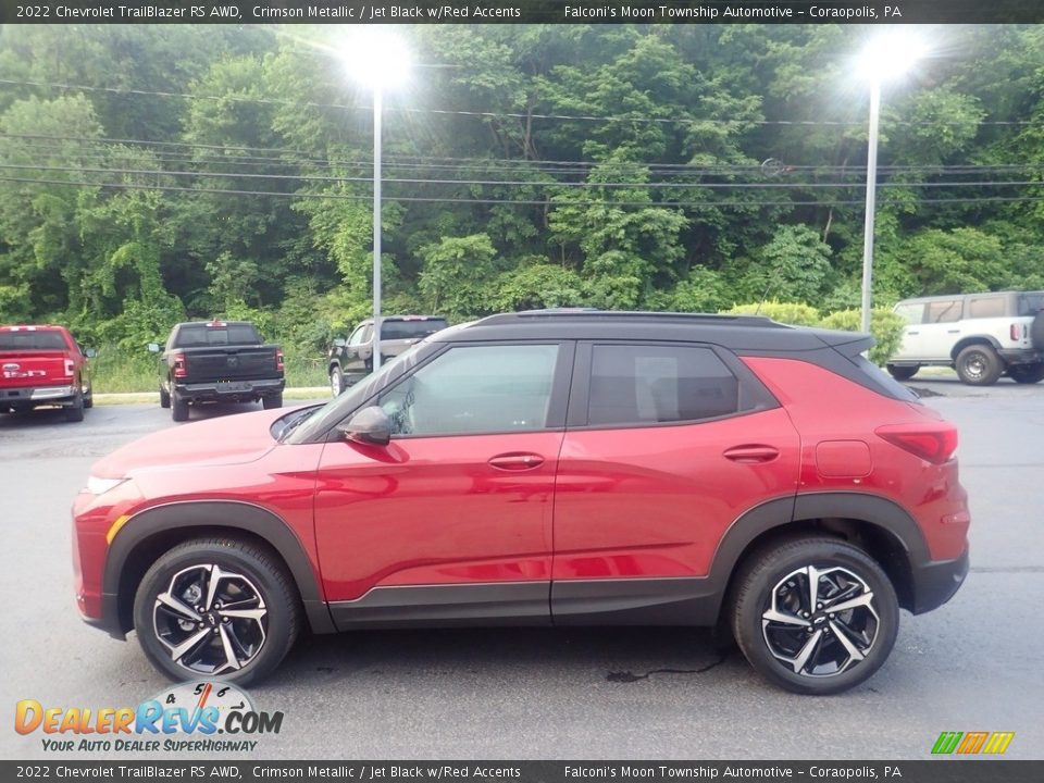 Crimson Metallic 2022 Chevrolet TrailBlazer RS AWD Photo #6