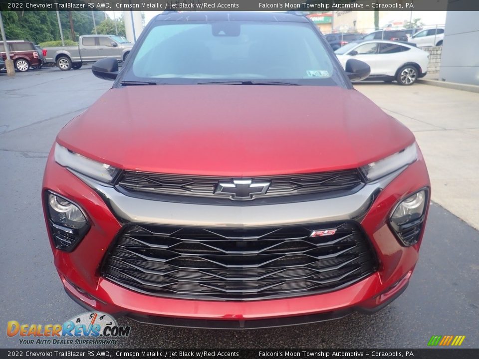 2022 Chevrolet TrailBlazer RS AWD Crimson Metallic / Jet Black w/Red Accents Photo #8